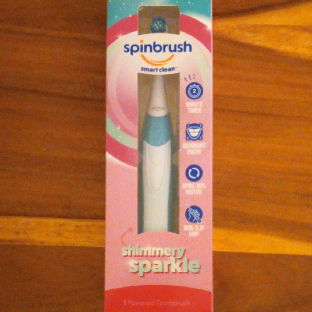 Spinbrush Shimmery Sparkle Electric Toothbrush